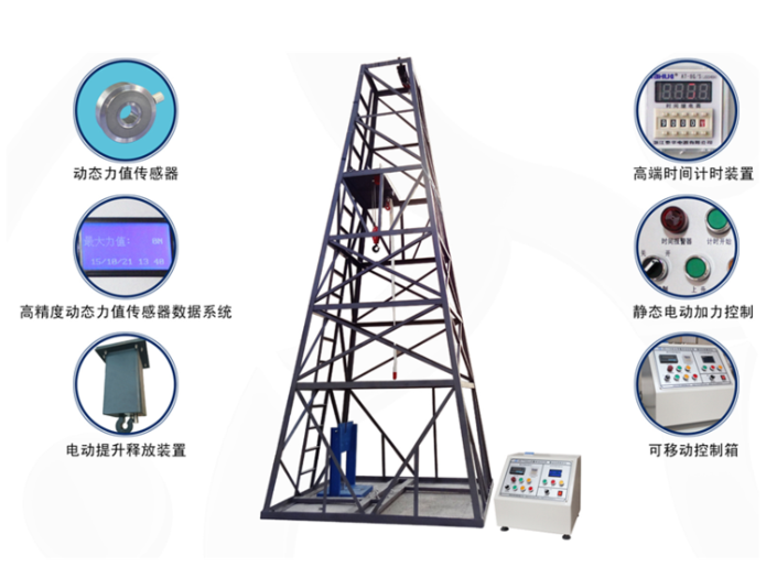 AQD-DT-T3安全帶整體動(dòng)態(tài)負(fù)荷、靜態(tài)負(fù)荷測(cè)試儀?